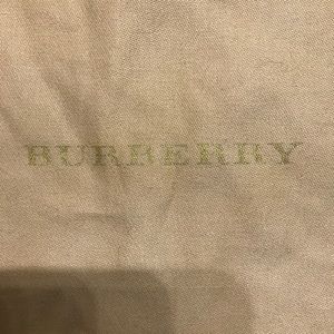 Burberry dust bag